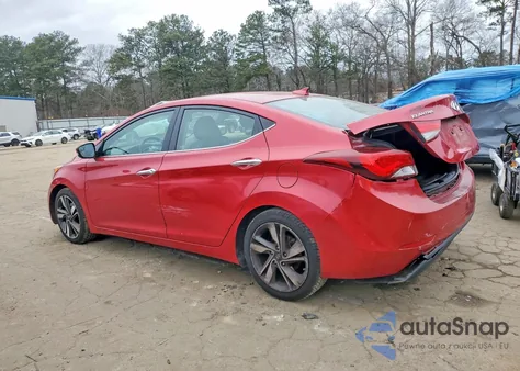 2015 Hyundai Elantra Se from USA, damaged, VIN KMHDH4AE4FU322116